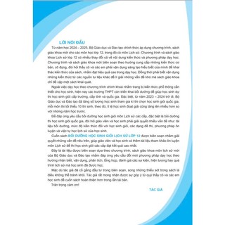 Sách - Bồi Dưỡng Học Sinh Giỏi Lịch Sử 12 (Theo chương trình GDPT mới) - ndbooks