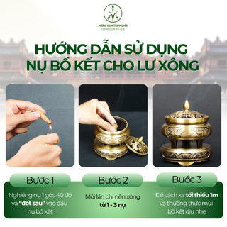[OCOP 3 SAO - ĐUỔI MUỖI] Hộp 45 viên nụ bồ kết, làm từ quả bồ kết tự nhiên, xua đuổi côn trùng hiệu quả