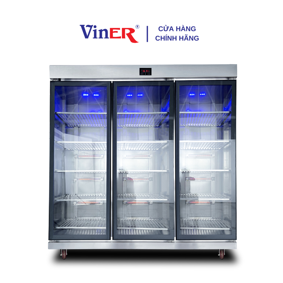 [VINER CHÍNH HÃNG]Tủ sấy bát Viner 3 cánh 1 lớp Khử khuẩn bằng Ozon và ...