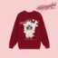 Áo Sweater Three Baby V3 Kitten Trắng Nỉ Chân Cua Cao Cấp Form Rộng Unisex Mùa Thu Đông Nam Nữ - SWTV31