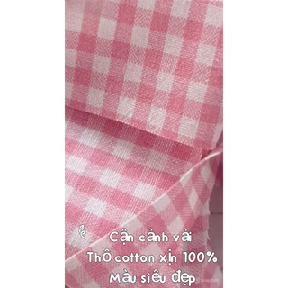 [B&G] Sét bộ hồng bé gái quần dài kẻ caro chất cotton 100% cho bé gái từ 10-40kg