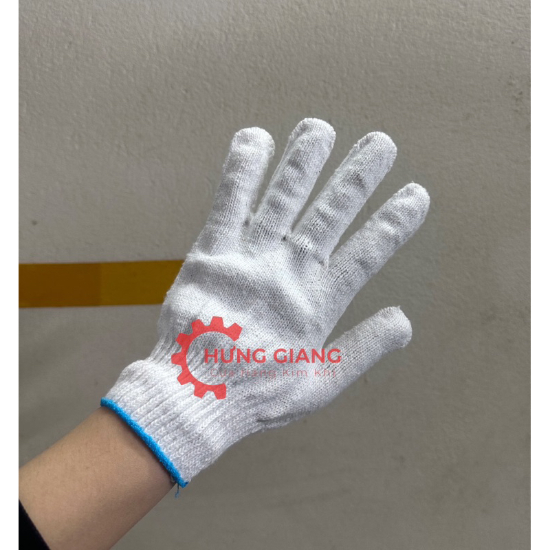 Gang Tay Bảo Hộ Sợi Trắng Mềm Mịn Vải COTTON
