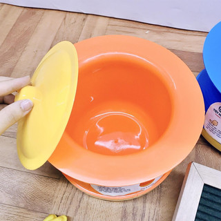 Bô Trẻ Em Có Tay Cầm Choice NH192 Kèm Nắp Đậy Nhựa Việt, Bô Cho Bé Tập Đi Vệ Sinh