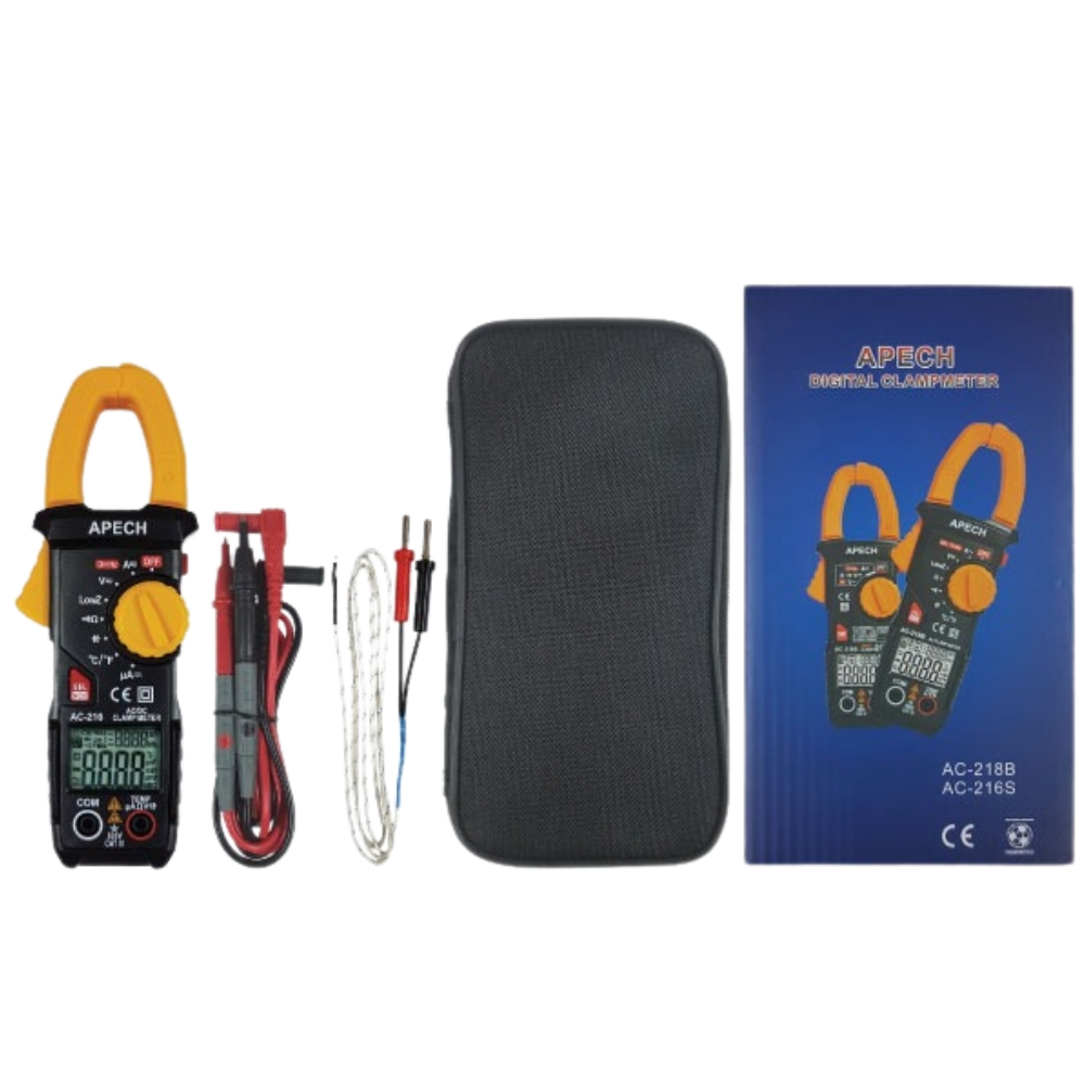 Ampe Kìm Đo Dòng DC APECH AC216 TrueRMS, Chống Nhiễu Độ Chính Xác Cực Cao - Anh Phát