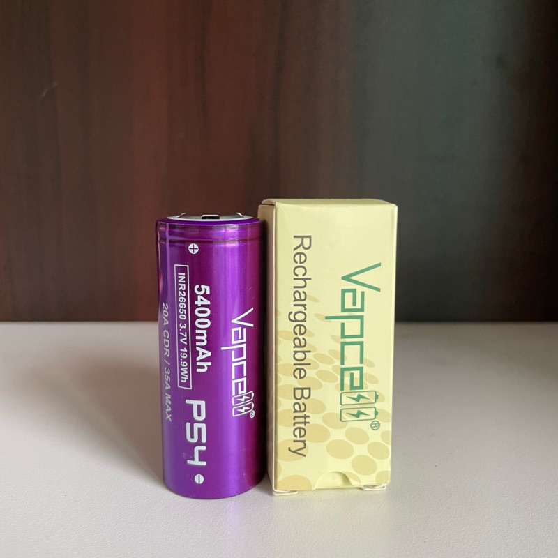 Pin sạc 26650 Vapcell P54 xả 20A/35A dung lượng 5400mAh | Shopee Việt Nam