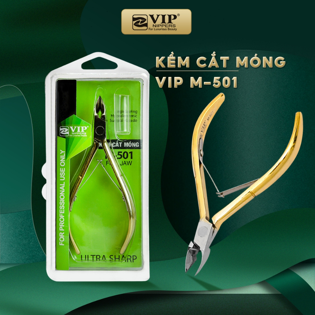 Kềm Cắt-Gỡ Móng VIP, Thép Chuyên Dùng, 2 mang, 1 chống, M-205, M-401, M-506, M-555, M-501,  M-18, M-06 (Cán Nhựa)