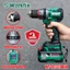 Máy khoan pin WORKFIX WF-ID13100AK Anti-kickback, Lực siết 100Nm, Động cơ Không chổi than