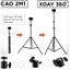 Gậy chụp ảnh livestream cao 2m1 ,quay video ,chụp ảnh. đủ bộ chân 2m1 + bị + kẹp + remote. hàng LINCO chắc chắn