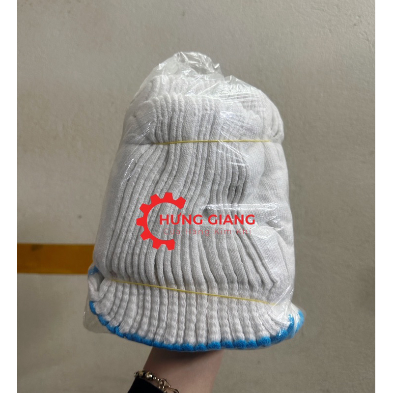 Gang Tay Bảo Hộ Sợi Trắng Mềm Mịn Vải COTTON