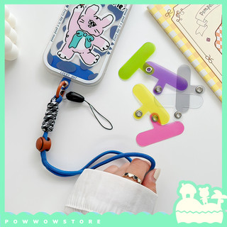 Tag Bản Silicone Trơn Bóng Treo Đặt Vào Bên Trong Case Ốp Điện Thoại Để Móc Dây Đeo Thẻ Hoặc Vật Dụng Fashion Nhiều Màu