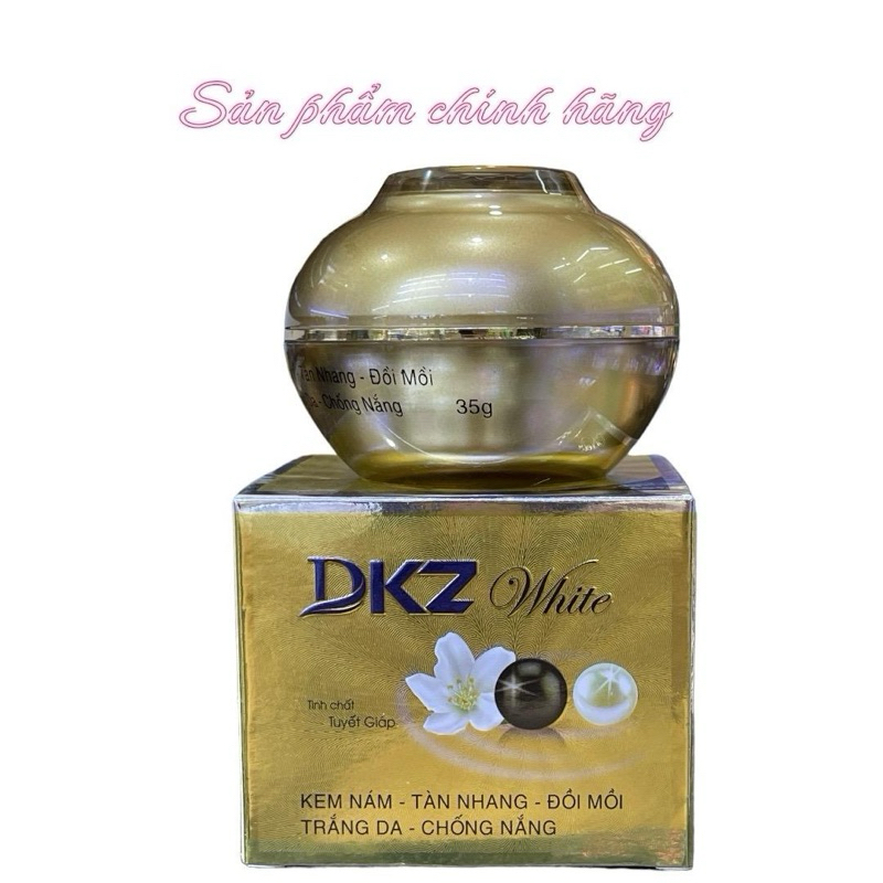 Kem Dkz white nám tàn nhang đồi mồi trắng da chống nắng 35gram