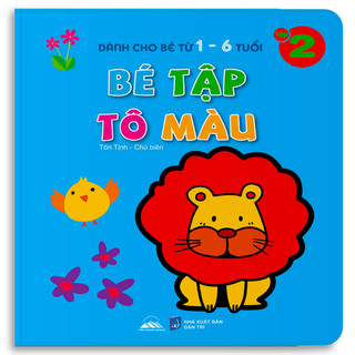 Sách - Combo 6 Quyển Bé Tập Tô Màu