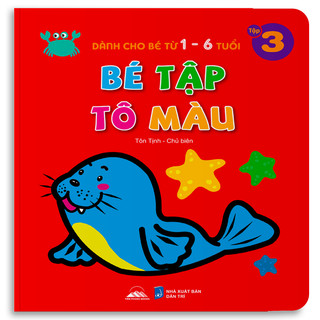 Sách - Combo 6 Quyển Bé Tập Tô Màu