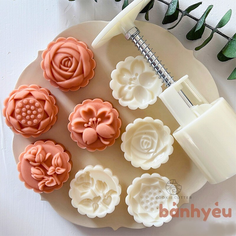 KHUÔN BÁNH TRUNG THU LÒ XO 50G CÁC MẪU ĐẸP NHẤT 2025