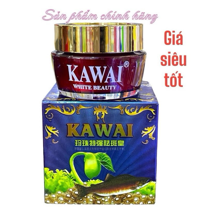Kem Kawai xóa mụn dưỡng trắng - giữ ẩm - chống nhăn chống nhờn - se khích lỗ chân lông ngừa mụn 20gram