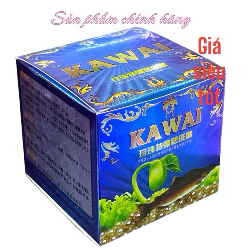 Kem Kawai xóa mụn dưỡng trắng - giữ ẩm - chống nhăn chống nhờn - se khích lỗ chân lông ngừa mụn 20gram