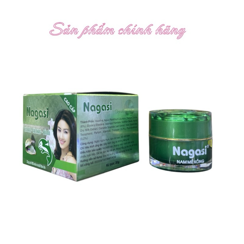 Kem NAGASI Nám tàn nhang đồi mồi 20gram