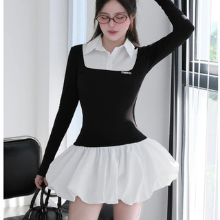 Đần tiểu thư chất zip ôm phối belum dáng ngắn