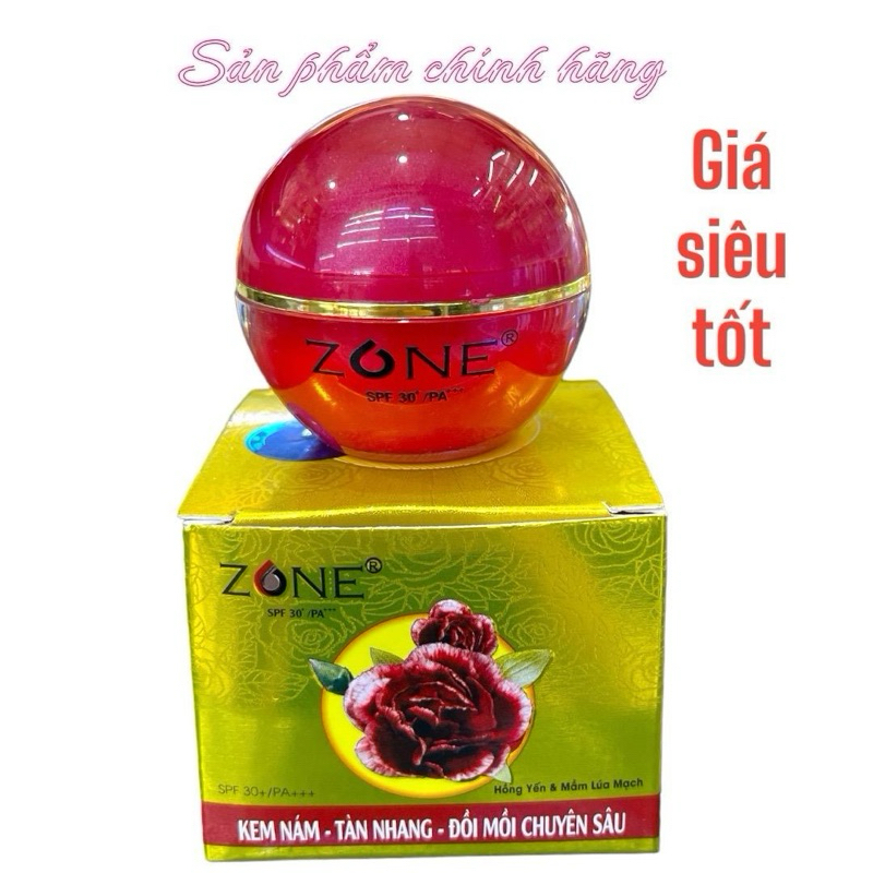 Kem ZONE nám tàn nhang đồi mồi 10gram