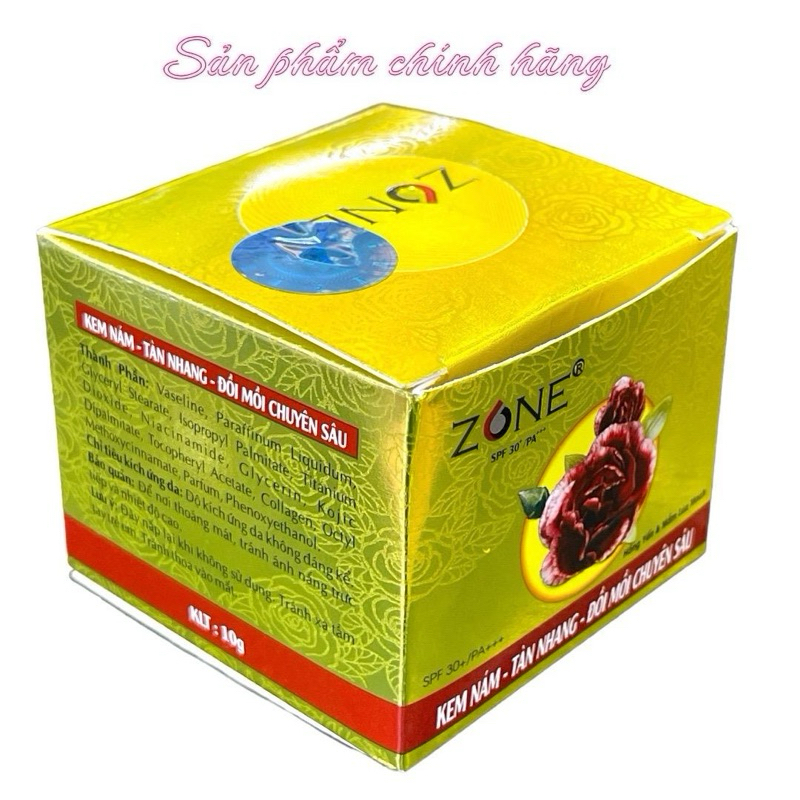 Kem ZONE nám tàn nhang đồi mồi 10gram