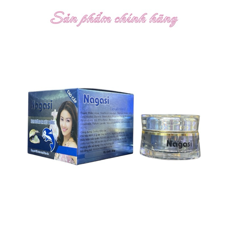 Nagasi - kem dưỡng da siêu trắng 20gram