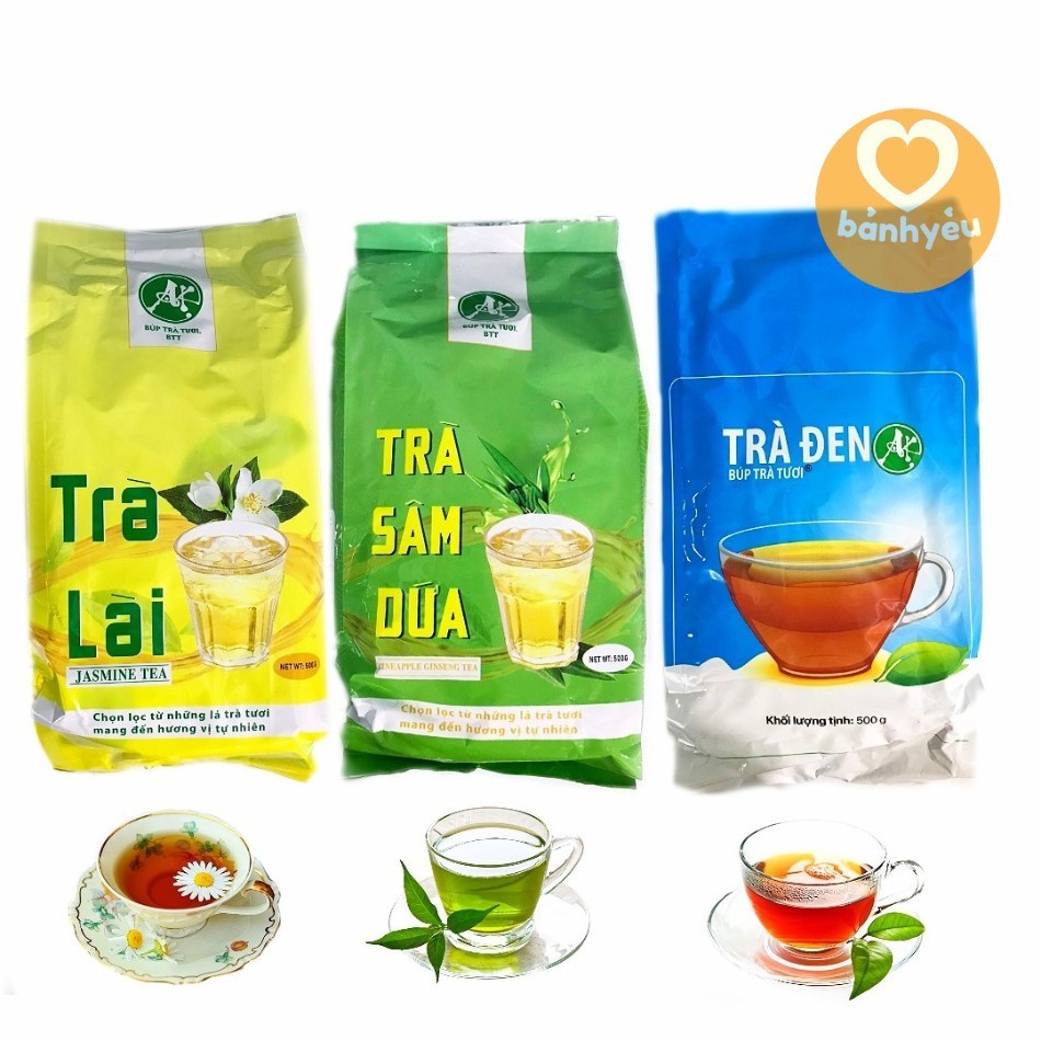 Trà đen số 9, công ty Búp Trà Tươi AK 500g/Trà đen nguyên liệu pha trà sữa 500g (BGTC)