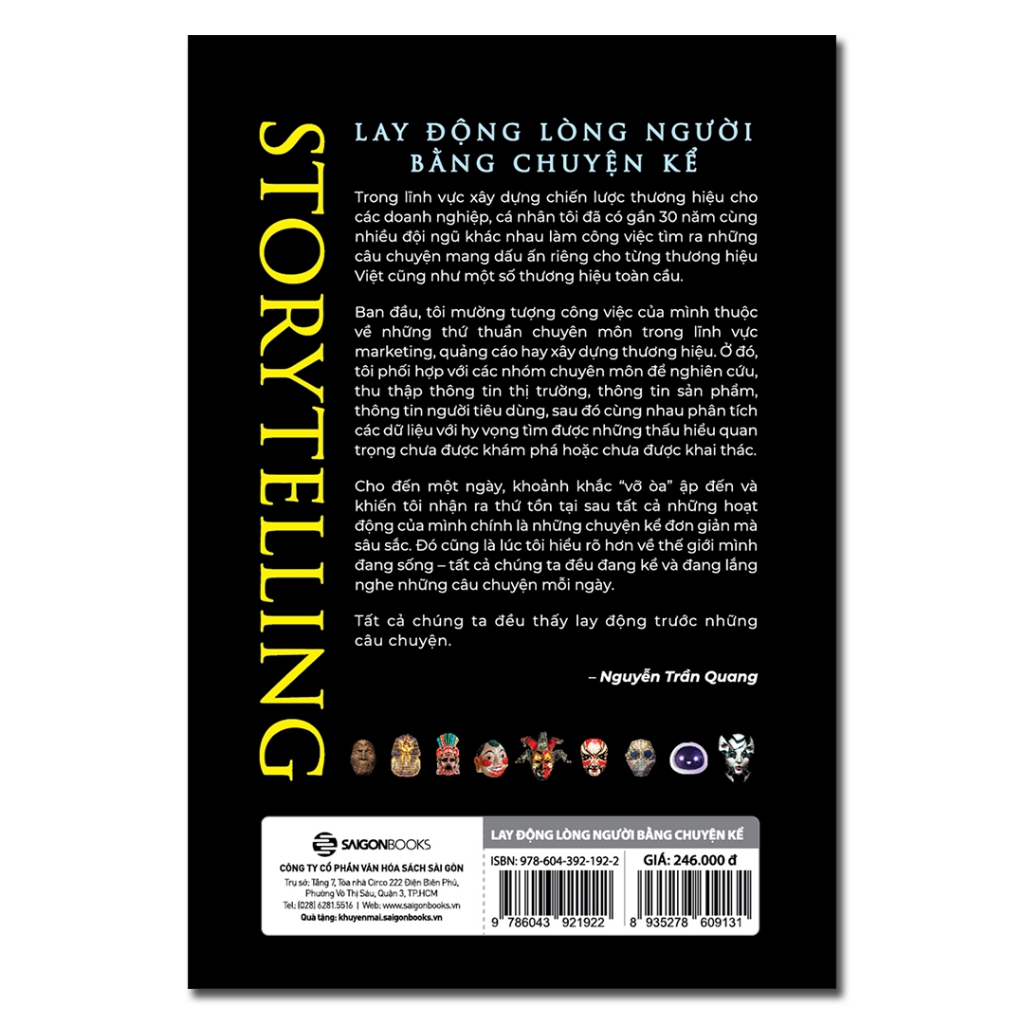 Sách - Storytelling - Lay Động Lòng Người Bằng Chuyện Kể - Nguyễn Trần Quang