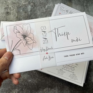 NN.39 Thiệp Cưới VINTAGE, Quý Khách Trao Đổi Trước Với Shop Để Duyệt Thiết Kế Trước Khi Đặt Hàng