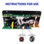 Bảng điều khiển khuếch đại kỹ thuật số Bluetooth với sợi quang D10-II，Nâng cấp - Với màn hình hiển thị
