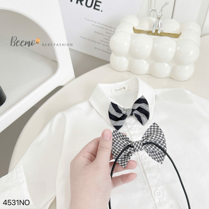 Phụ kiện nơ cho bé chất liệu chéo Hàn cao cấp, lên Form siêu đẹp