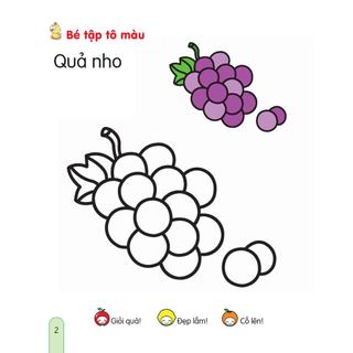 Sách - Bé Tập Tô Màu - Tập 2