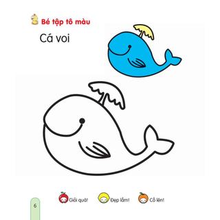 Sách - Bé Tập Tô Màu - Tập 2