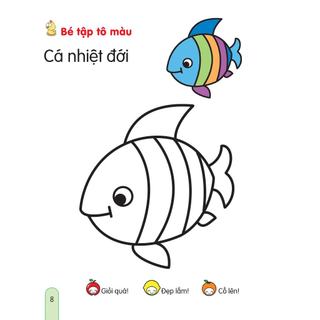 Sách - Bé Tập Tô Màu - Tập 6