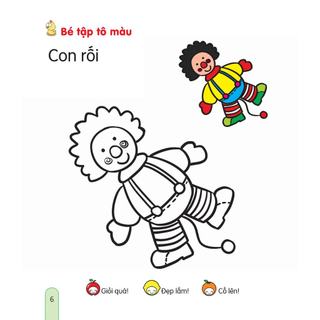 Sách - Bé Tập Tô Màu - Tập 6
