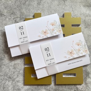 NN.36 Thiệp Cưới VINTAGE, Quý Khách Trao Đổi Trước Với Shop Để Duyệt Thiết Kế Trước Khi Đặt Hàng
