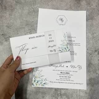 NN.46 Thiệp Cưới VINTAGE, Quý Khách Vui Lòng Trao Đổi Trước Với Shop Để Duyệt Thiết Kế Trước Khi Đặt Hàng
