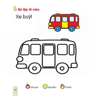 Sách - Bé Tập Tô Màu - Tập 4