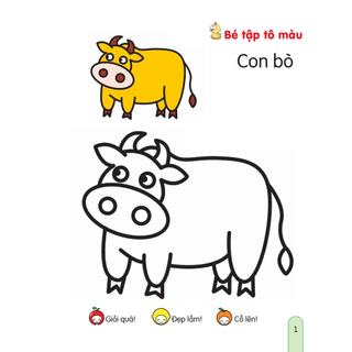 Sách - Bé Tập Tô Màu - Tập 4