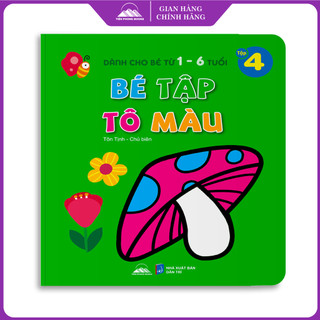 Sách - Bé Tập Tô Màu - Tập 4