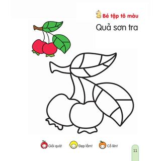 Sách - Bé Tập Tô Màu - Tập 1