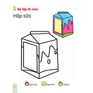 Sách - Bé Tập Tô Màu - Tập 1