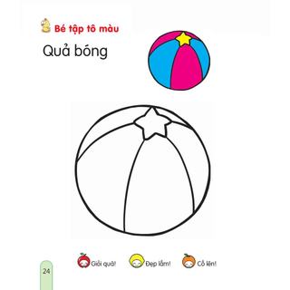 Sách - Bé Tập Tô Màu - Tập 1