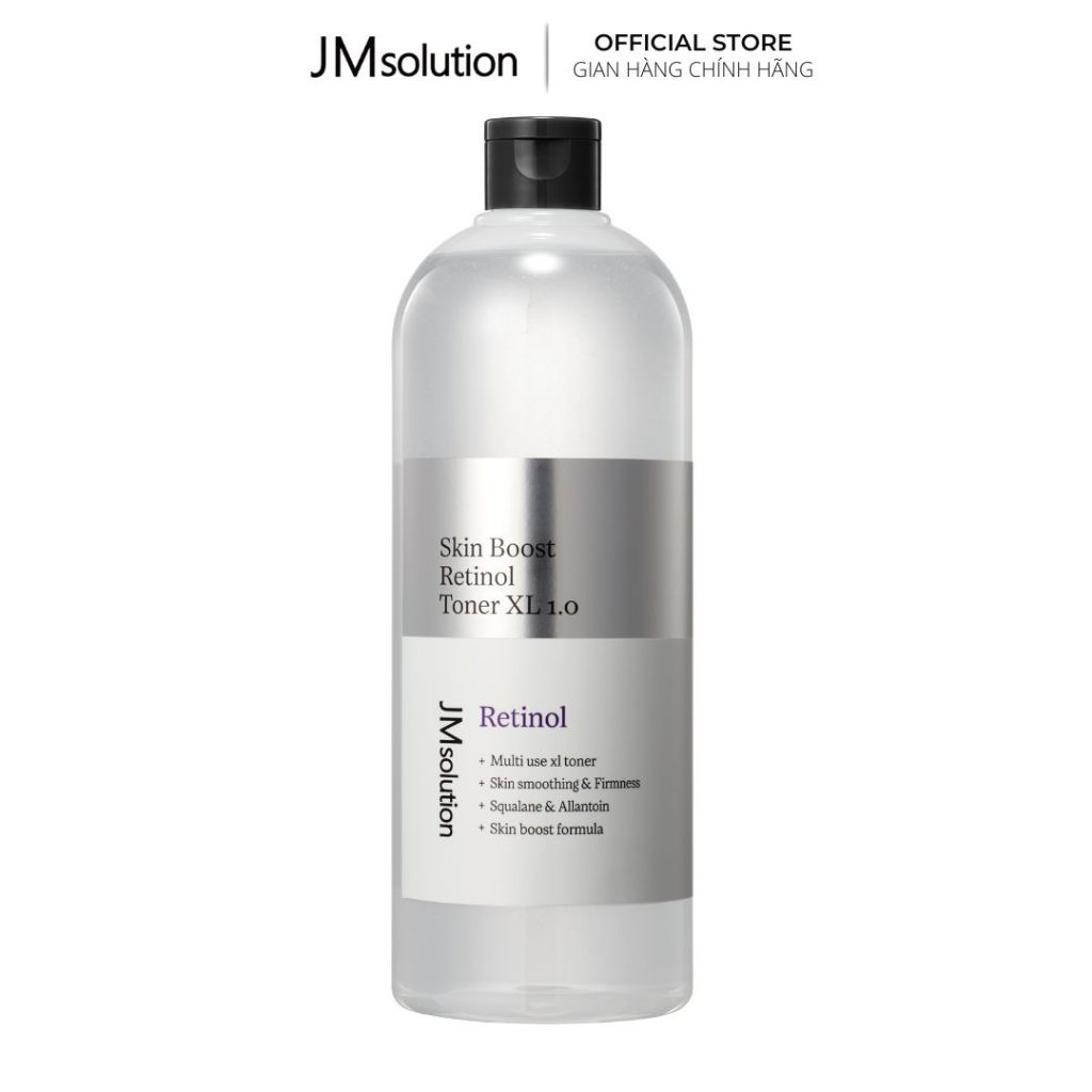 JMsolution Nước Cân Bằng Chuyên Sâu Skin Boost Toner XL 600ml – Dưỡng Ẩm, Sáng Da - Chính Hãng