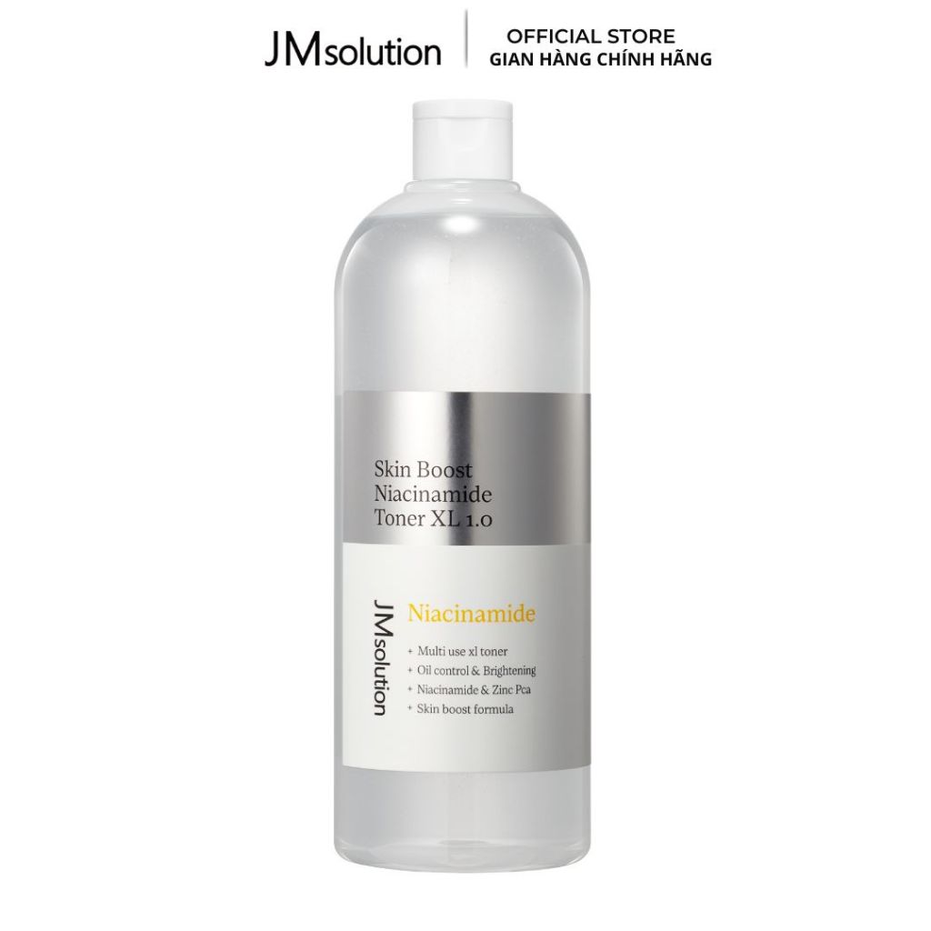 JMsolution Nước Cân Bằng Chuyên Sâu Skin Boost Toner XL 600ml – Dưỡng Ẩm, Sáng Da - Chính Hãng