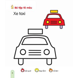 Sách - Bé Tập Tô Màu - Tập 3