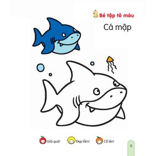 Sách - Bé Tập Tô Màu - Tập 3