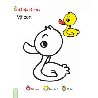 Sách - Bé Tập Tô Màu - Tập 3