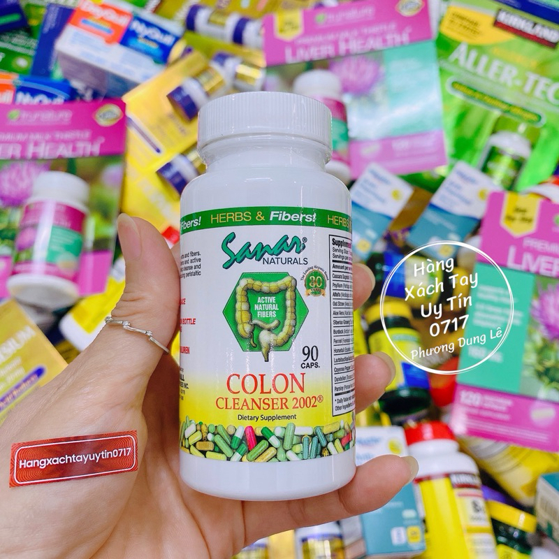 90 viên detox thanh lọc thải làm sạch đại tr.àng chuẩn Mỹ