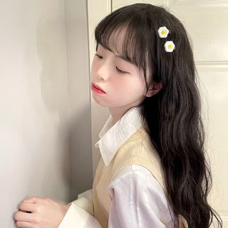 [🔥XƯỞNG SALE SẬP SÀN🔥] Kẹp Tóc Hoa Hướng Dương/ Hoa Đào/ Trứng Chiên Dễ Thương Cho Nữ K10