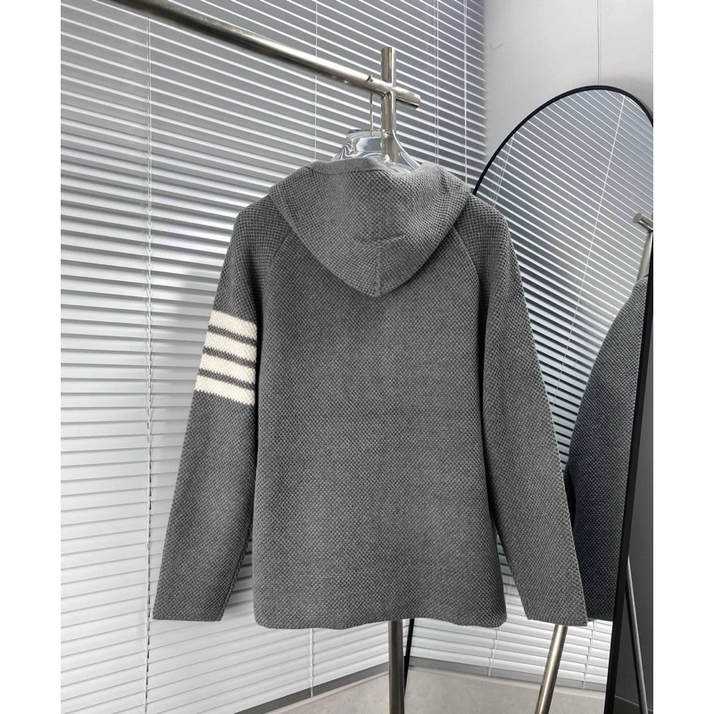 ⚡️[Hight Quality] Áo Khoác Len Đan T1om B1o Hooded Mid Sweater Zip - Chất Len Dày 4 Vạch Dệt Cao Cấp Nam Nữ Loại 1